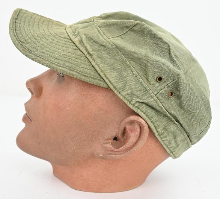 US WW2 Army HBT Long Bill cap
