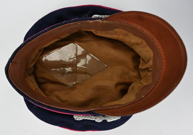 German Fire Police Officer Visor Cap