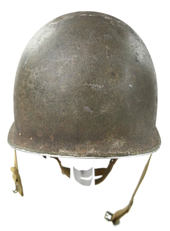 US WW2 82nd Airborne Division 508th Parachute Infantry Regiment Combat Helmet