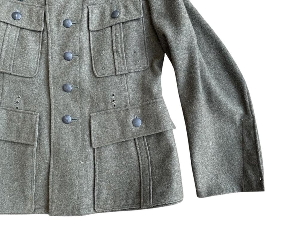 Wehrmacht Heer M43 Tunic with upgraded M36 collar