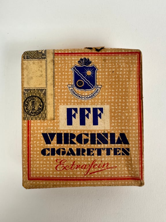 WW2 German "FFF" Virginia cigarettes