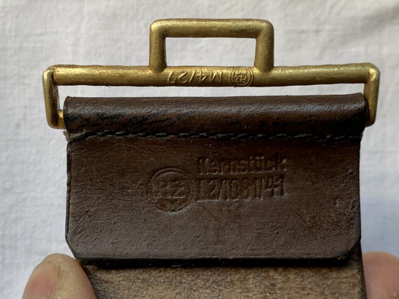 NSDAP Political Leader Belt and Buckle