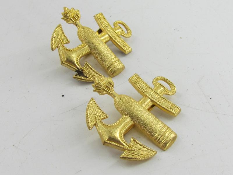 Reichsmarine Artillery Shoulder Straps Cypher