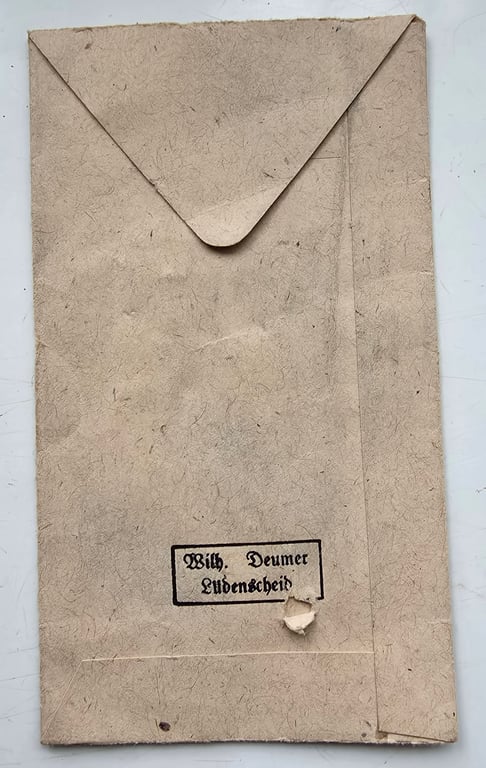 4 X German award envelopes/packets