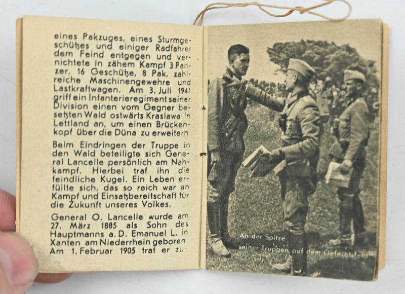 German WHW Pocket Booklet 'Helden der Wehrmacht'