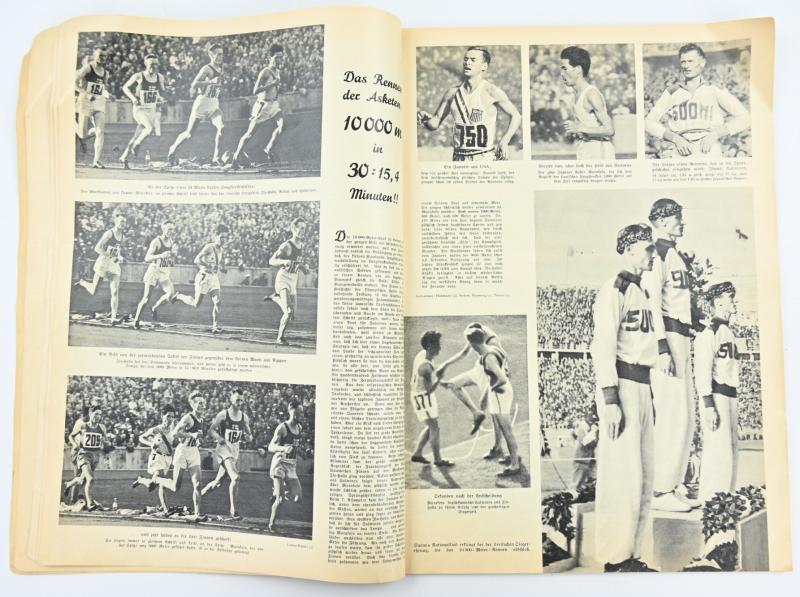 German Third Reich Olympic Magazines 'Berliner Illustrierte Zeitung