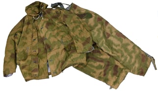 German WH Non-Reversible Water & Tan Winter Parka...