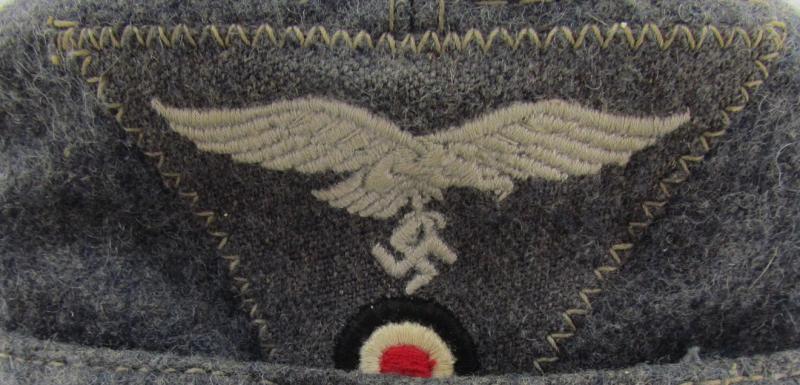 Luftwaffe Wool M43 EM/NCO Cap RB Numbered and dated 03-45