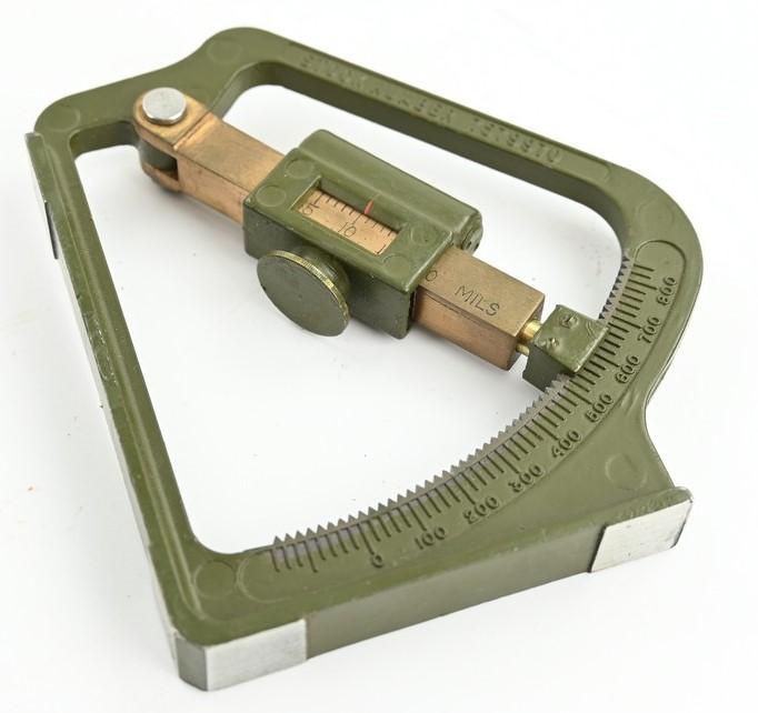 US WW1 Clinometer with Pouch