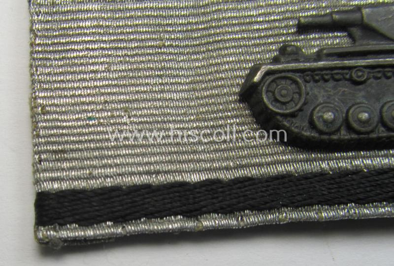 Stunning, 'Sonderabzeichen für das Niederkämpfen von Panzerkampfwagen usw. durch Einzelkämpfer in Silber' (ie. tank-destruction badge ie. TDB in silver) that comes in an overall very nice condition