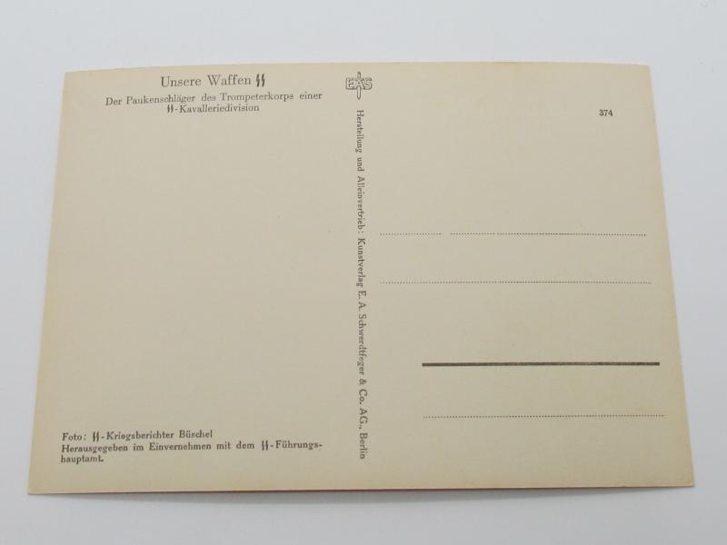 Postcard : Unsere Waffen-SS