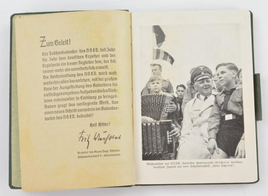 German NSLB 1939 Pocket Agenda