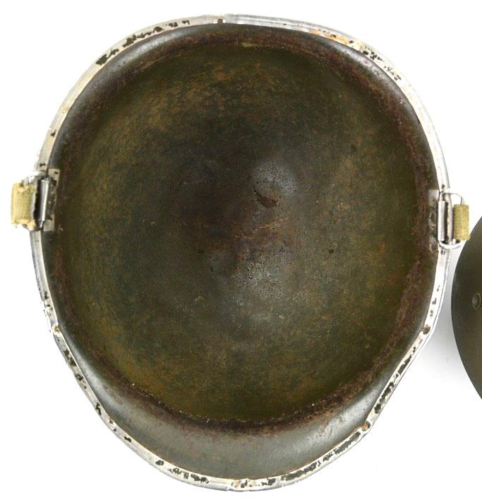 USN WW2 M1 5th Army Shore Patrol Helmet