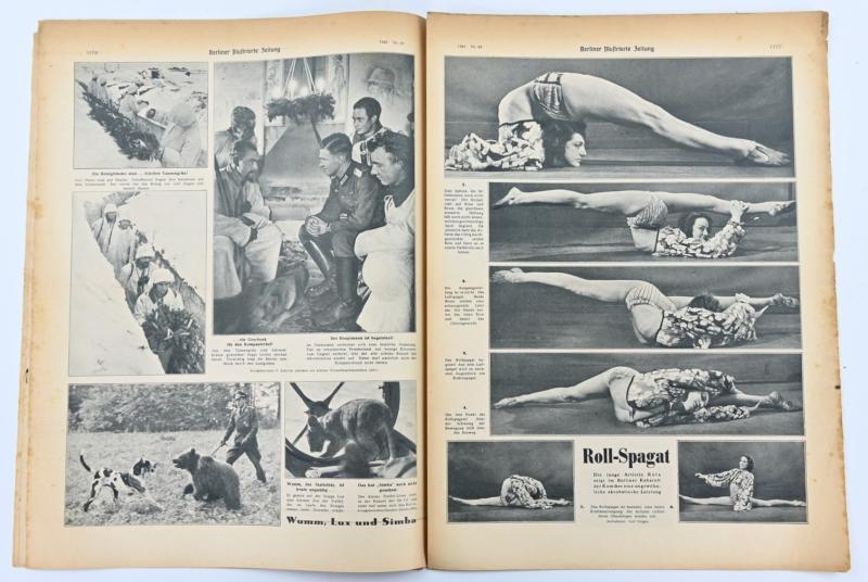 German Berliner Illustrierte Zeitung Newspaper 1941
