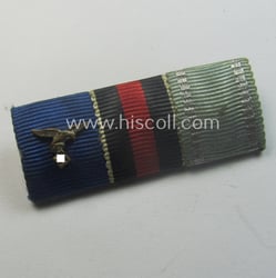 3-pieced, WH (LW) ribbon-bar (ie. 'Feld- o. Bandspange')...
