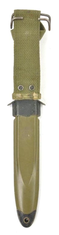 US WW2 M8A1 Bayonet Scabbard