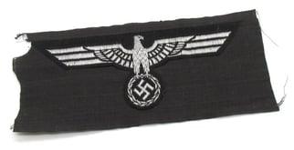 Wehrmacht Panzer first pattern officer ‘BeVo’ flatwire breast...