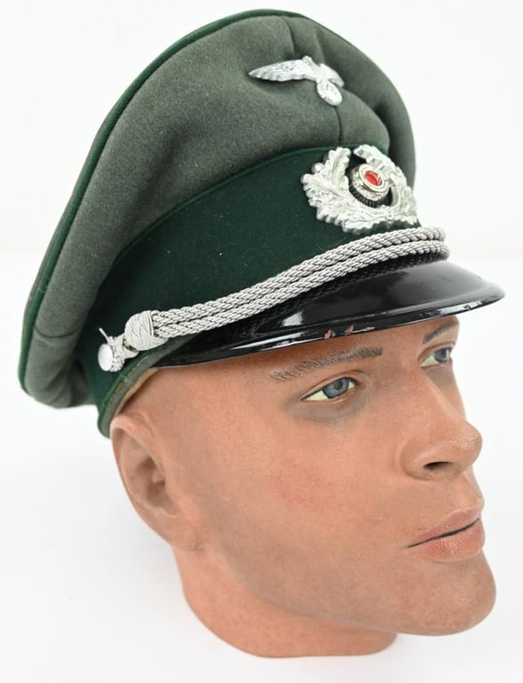 German WH Officer Visor Cap