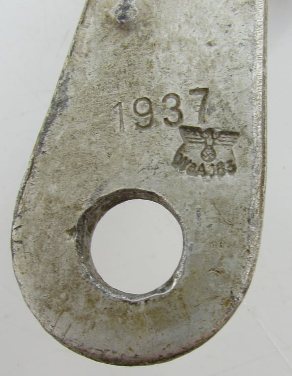 Wehrmacht Field Telephone Cable Tension Hook (Abspannhaken), dated 1937.