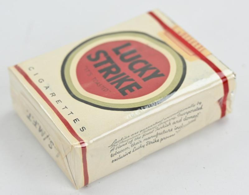US WW2 Package of Lucky Strike Cigarets