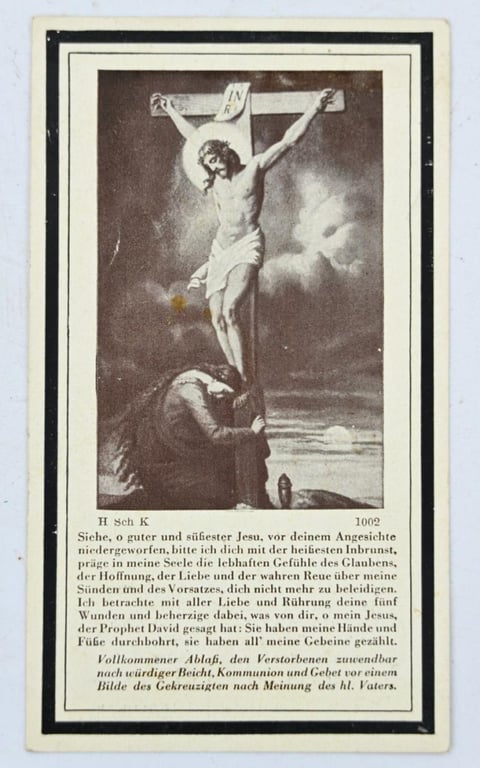 German WH Deathcard Blitzkrieg Soldier France