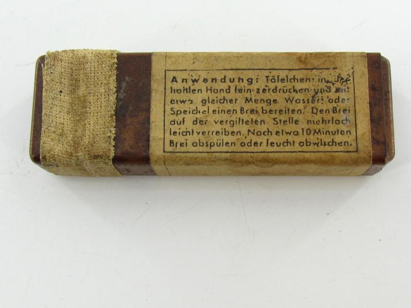 Wehrmacht Ointment Tablets (Hautentgiftungs)...Complete