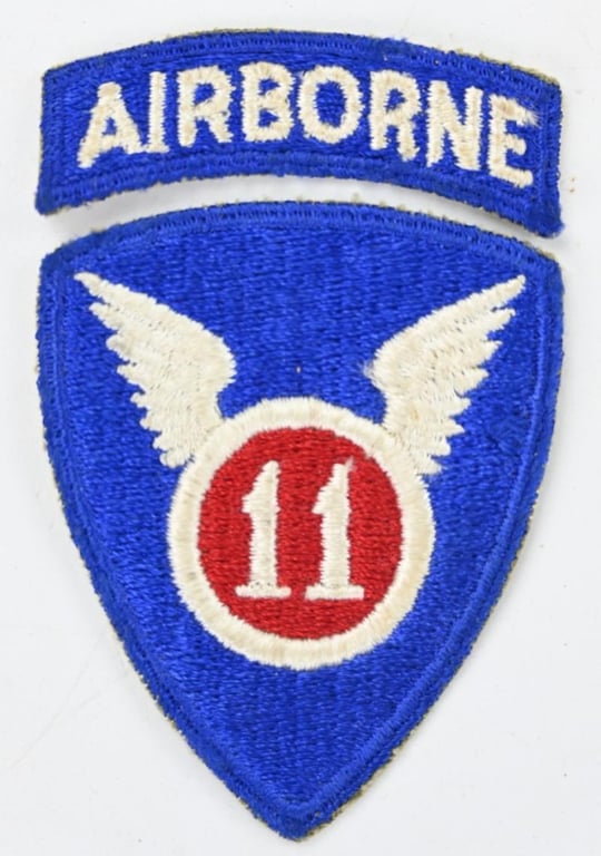 US WW2 11th Airborne Division SSI