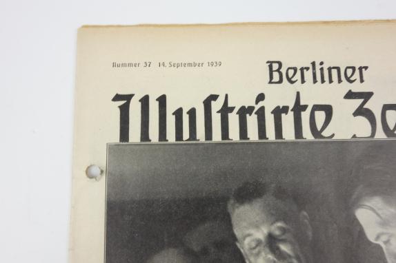 German Magazine “Berliner Illustrierte Zeitung ”14 September 1939