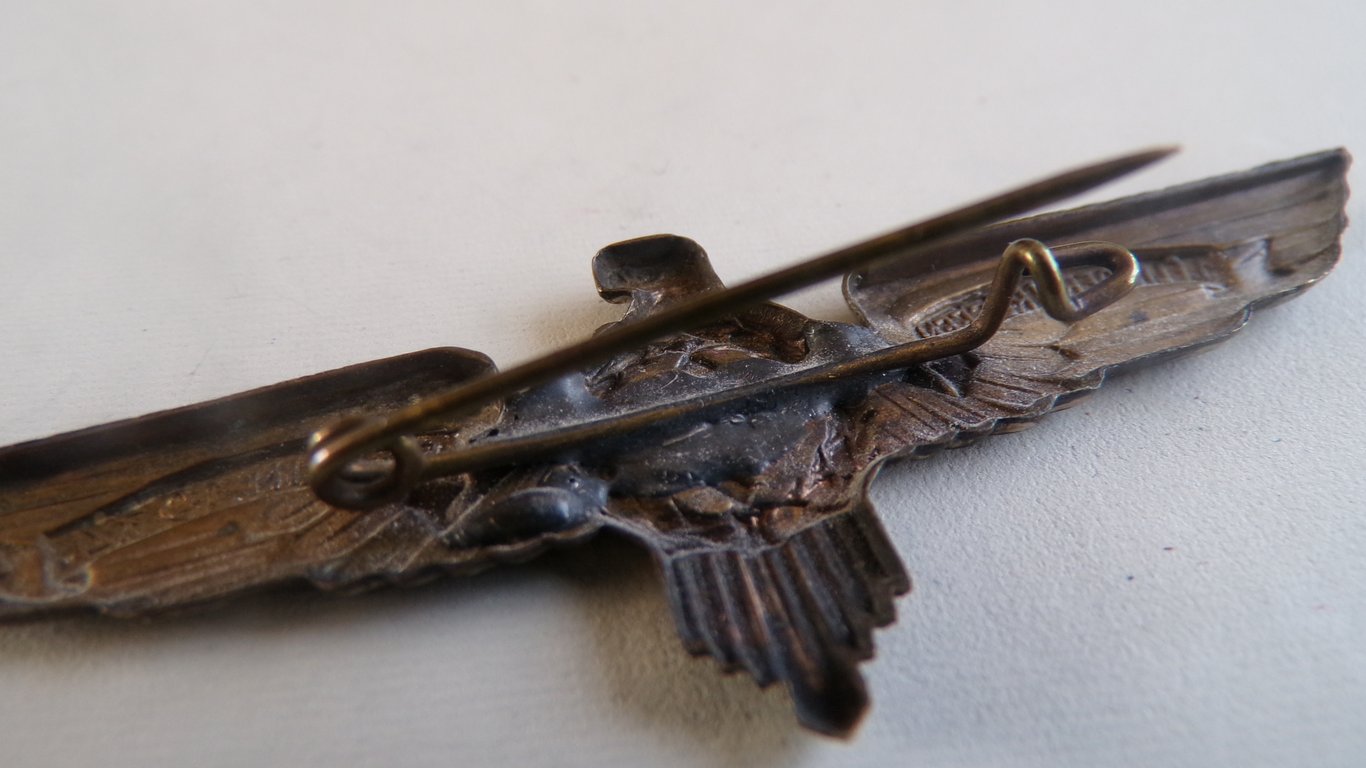 Rare 1934 Berlin Fliegertreffen Tinnie