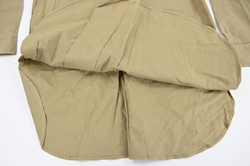 British WW2 Khaki Drill Tropical Shirt