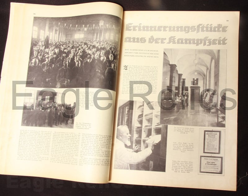 Adolf Hitler - A man and His Nation Large  Paper Back
