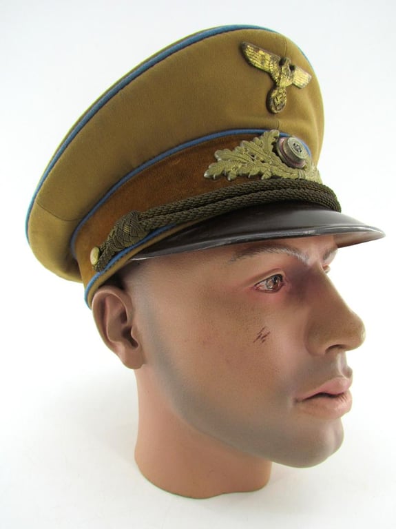 NSDAP Ortsgruppe RZM leaders visor cap