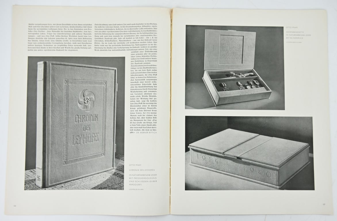 German Third Reich Magazine 'die Kunst im Deutschen Reich' 1942
