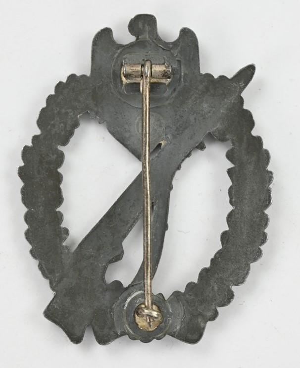 German Infantry Assault Badge in Silver 'Fritz Zimmermann'.'