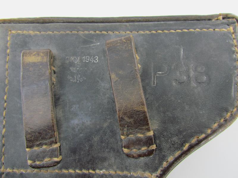 P38 hardshell holster marked gxy 1943