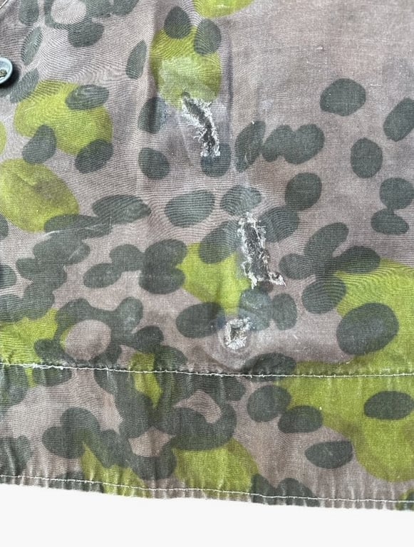 Rare Original Waffen-SS Reversible Planetree Camouflage Zeltbahn 31