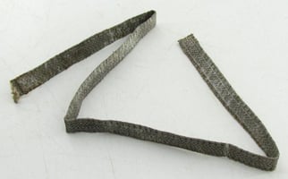 Wehrmacht NCO ‘Unteroffizier’ silver collar tresse