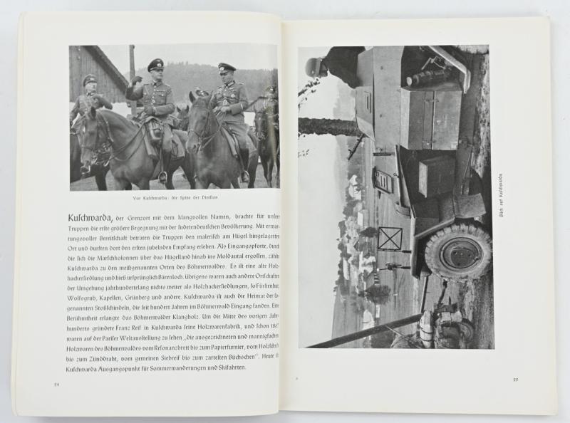 German Remembrance Book 'VII Korps in Sudetenland'