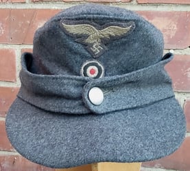 Reproduction Luftwaffe M43 single button ski cap