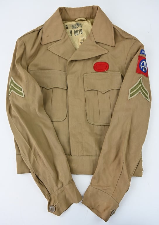 US WW2 Summer Ike Jacket 82nd Airborne Division