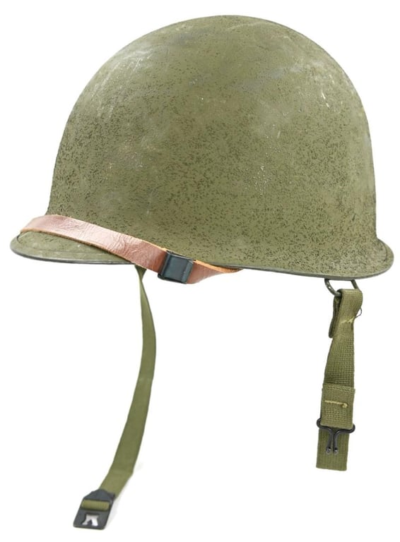 US WW2 M1 Swivel Bale Combat Helmet
