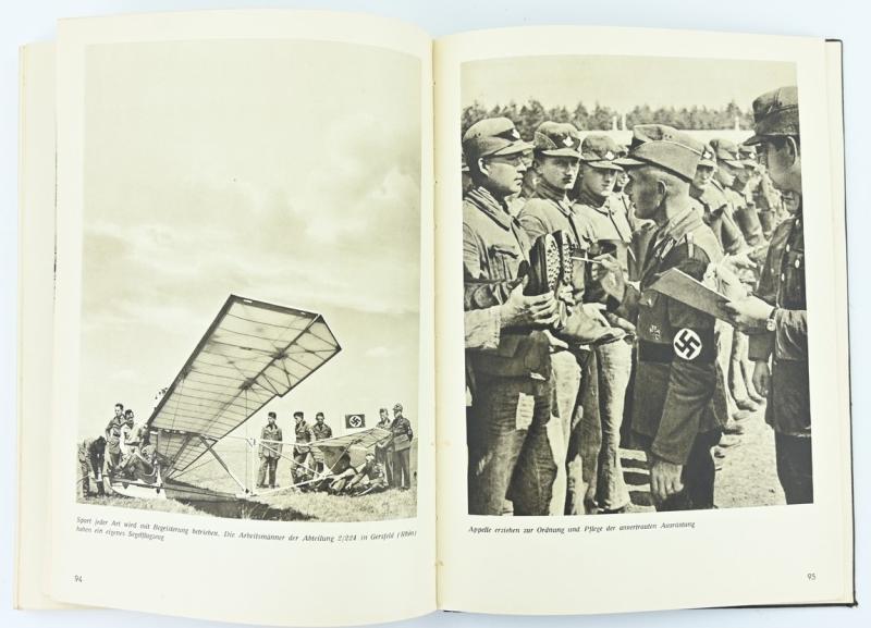 German RAD Book 'Der Arbeitsdienst, ein bildberichtbuch'