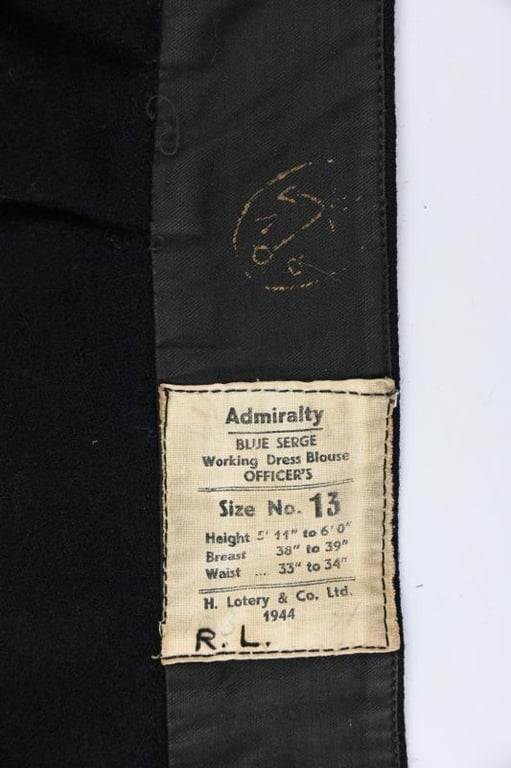 British WW2 Royal Navy Uniform Set