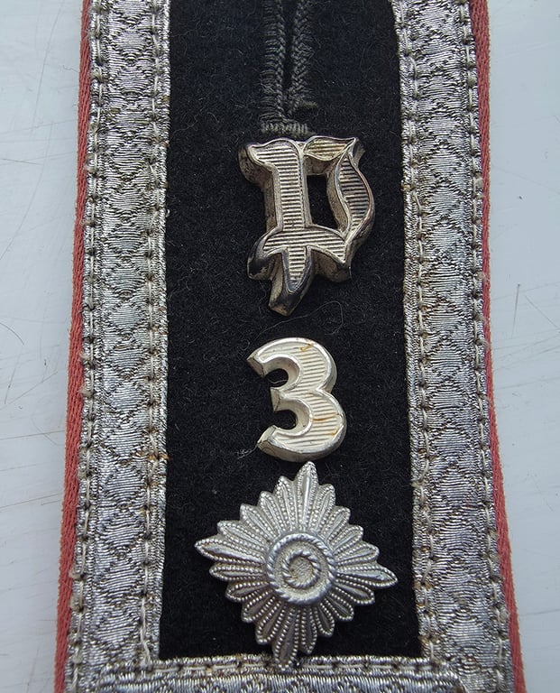Wehrmacht Panzerjager NCO single shoulder strap