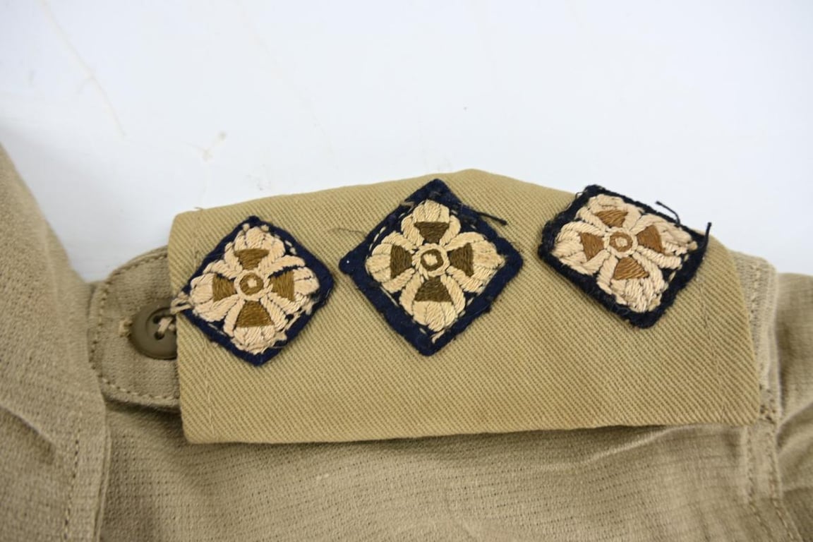 British WW2 Khaki Drill Tropical Shirt