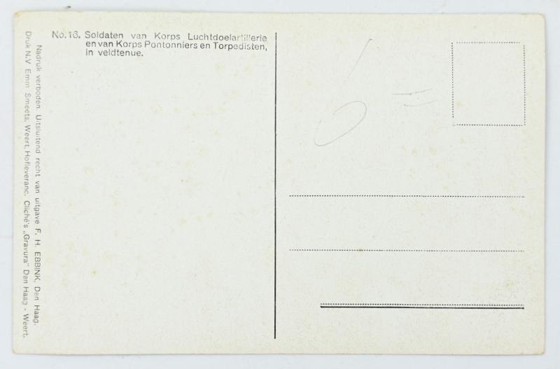 Dutch pre-WW2 Postcard