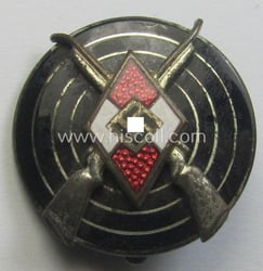 HJ ('Hitlerjugend') so-called: 'HJ-Schiessauszeichnung' (or: HJ shooting- ie....