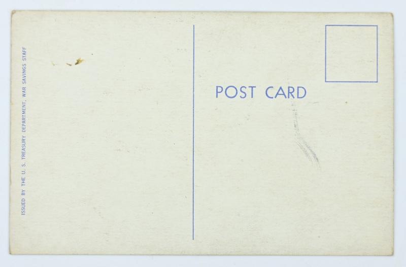 US WW2 Postcard 'So We'll meet Again!