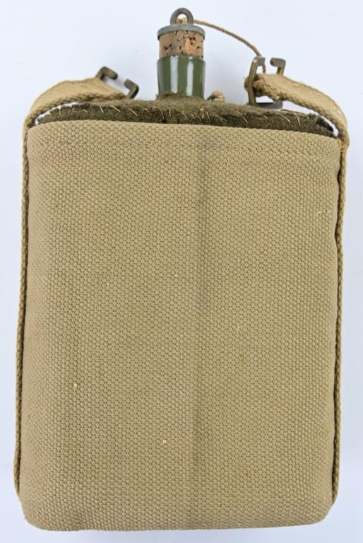 British WW2 Water Canteen with Cover 1942