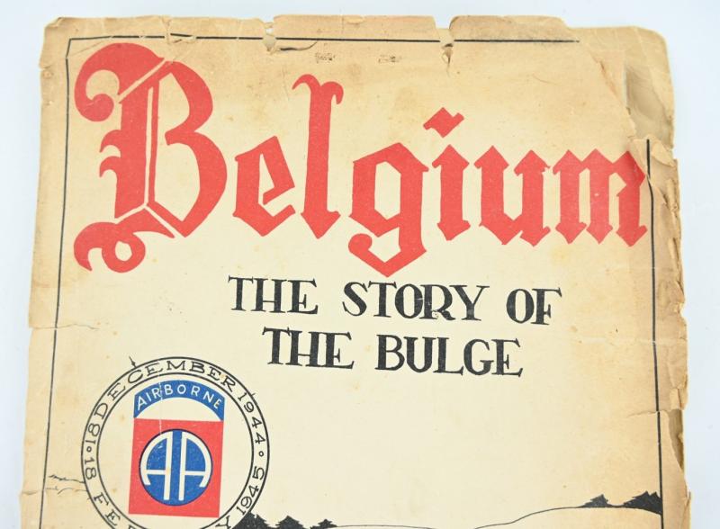 US WW2 82nd Airborne Division Battle of the Bulge Document Set